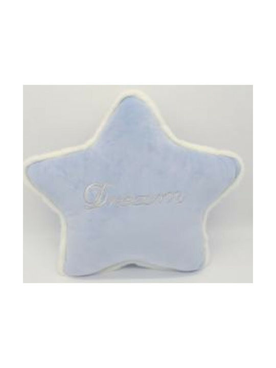 Natural Home Crib Pillow Decorative Light Blue 1pcs