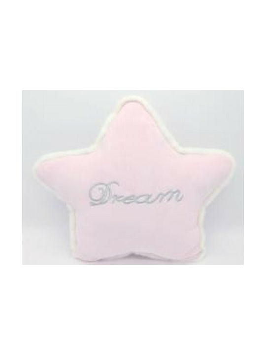 Natural Home Crib Pillow Decorative Pink 1pcs