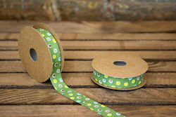 Keroplast Polka Dot Stoffband Grüne 9,1 m