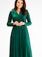 Awama Midi Rochie Verde