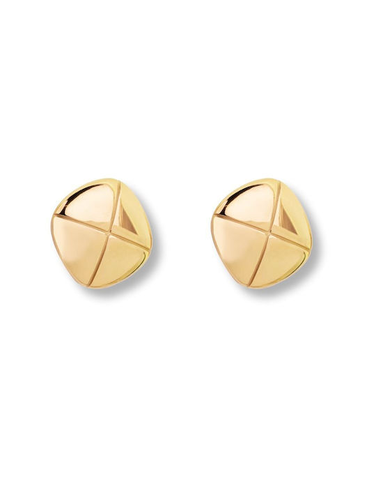 Paraxenies Earrings made of Steel Gold Plated