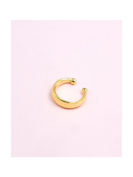 LifeLikes Dots Single Earring Ear Cuff Gold Plated