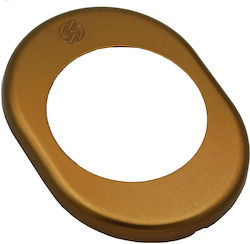 Securemme Rosette - Türschild Braun