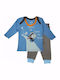 Like Kinder Schlafanzug Winterlich Blue