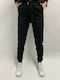 Damen Stoff Hose Black