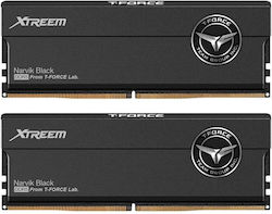 TeamGroup T-Force Xtreem 48GB DDR5 RAM με 2 Modules (2x24GB) και Ταχύτητα 7600 για Desktop