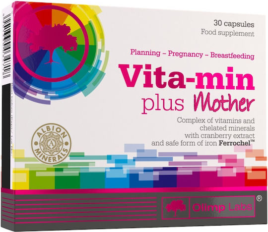Olimp Sport Nutrition Vita-min Plus Mother Мултивитамин Майка 30 капси
