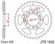 Yamaha Заден зъбен колело