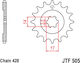 Kawasaki Front Sprocket for Modenas Kriss for Suzuki Address