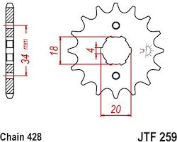 FE Sprockets Front Sprocket