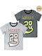 Tricou Pentru Copii Gri Mickey Mouse