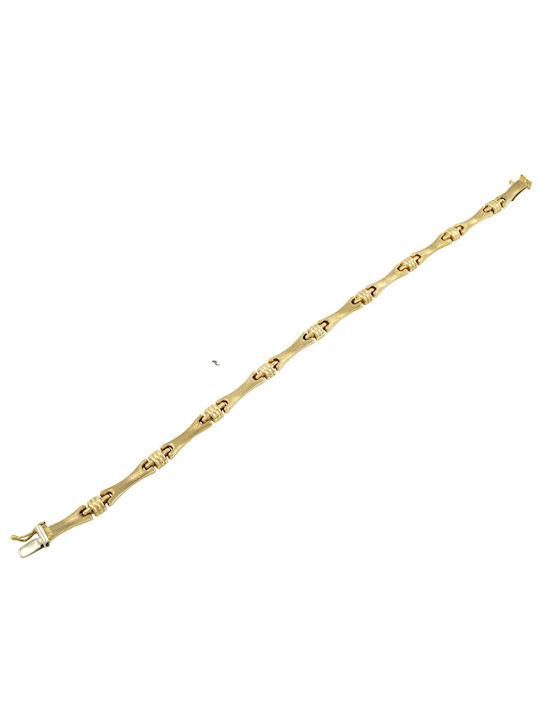 Damen Armband Kette aus Gold 14K