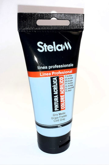 Stelan Acrylic Paint Set Cold Gray 75ml 1pcs