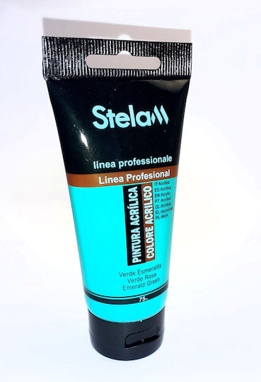 Stelan Acrylic Paint Set Emerald Green 75ml 1pcs