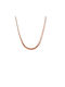 Necklace from Pink Gold Plated Steel