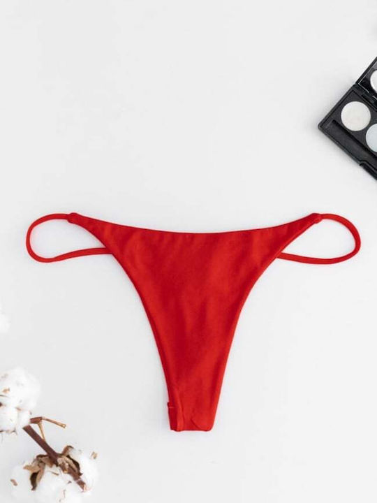 Decoro Γυναικείο String Κόκκινο