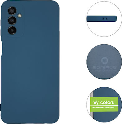 Sonique Back Cover Silicone Navy Blue (Galaxy M23)