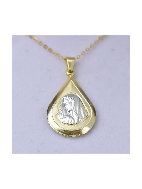 Goldjewels Halskette Amulett aus Vergoldet Silber