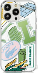 Lacoste Double Layer Patch Magsafe Greee (iPhone 15 Pro)