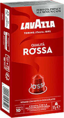 Lavazza Capsule Espresso Qualita Rossa Compatibile cu Mașina Nespresso 10capace