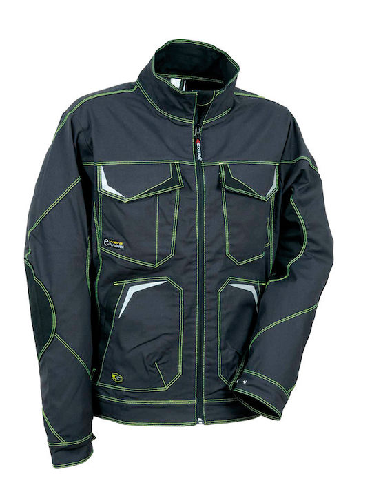 Cofra Work Jacket Reflective Gray