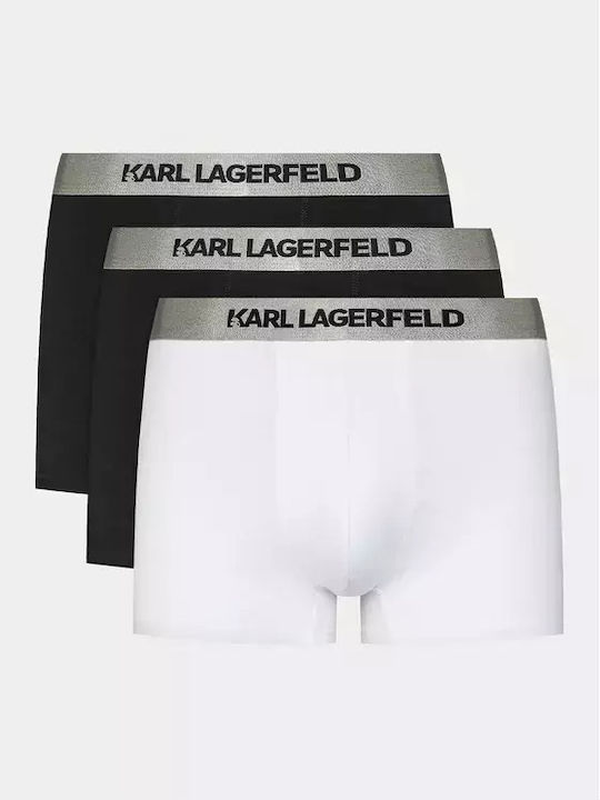 Karl Lagerfeld Ανδρικά Μποξεράκια μαύρα 3Pack