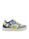 Kids Sneakers with Scratch White