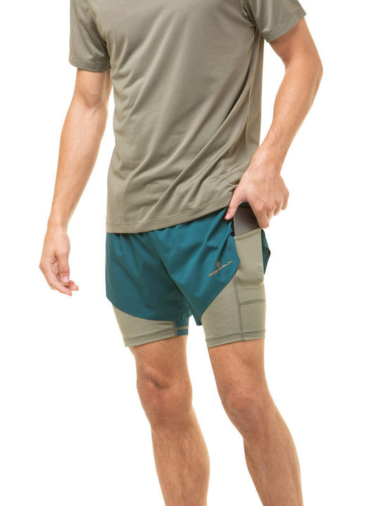 Ronhill Sportliche Herrenshorts Grün