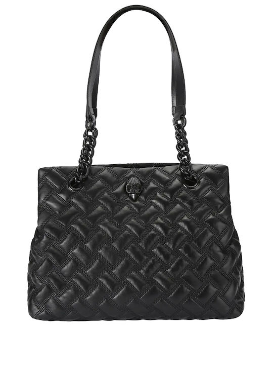Kensington Drench Geantă Tote Dama Din Piele Neagră