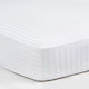 Sidirela Hotel Sheet Fitted White Single 160x200cm 1pcs