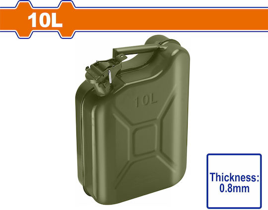 Wadfow Fuel Can Double Position Metallic 10lt Green