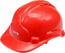 Vorel Construction Site Work Helmet Red