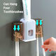 Διανομική Zahnbürstenhalterung mit automatischem Zahnpasta-Spender Tapete Kunststoff
