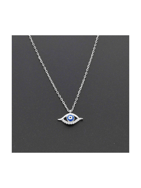 Necklace Eye from Silver