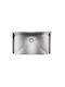 Sanitec Filo Quadra Υποκαθήμενος Νεροχύτης Inox Σατινέ Μ72xΠ40cm Ασημί