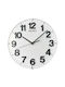 Seiko Tabletop Clock White