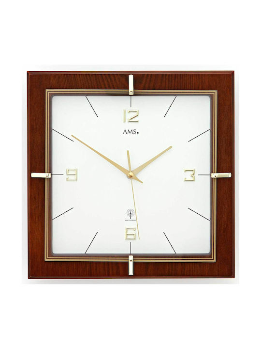 AMS Wall Clock White