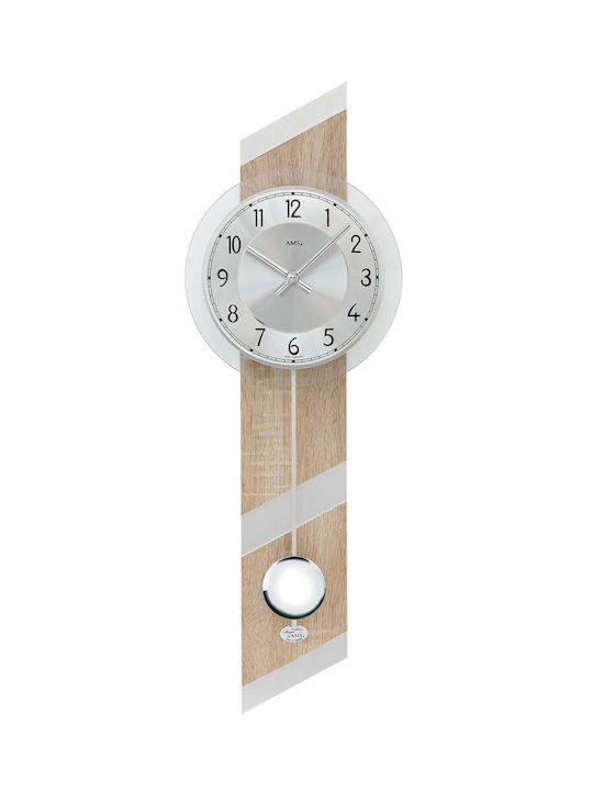 AMS Wall Clock Gray