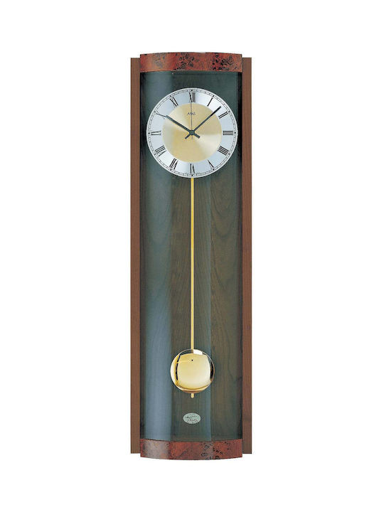 AMS Wall Clock Gold