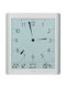 AMS Wall Clock Digital Gray