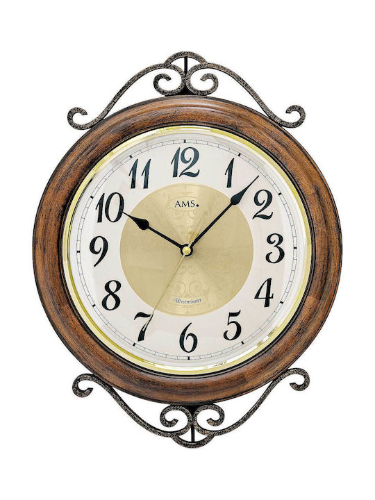 AMS Wall Clock White