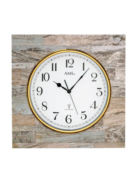 AMS Wall Clock White