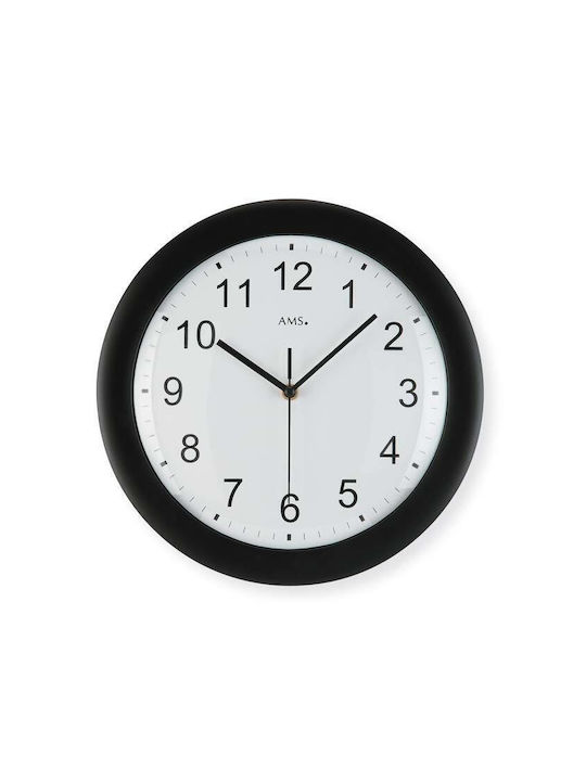 AMS Wall Clock White