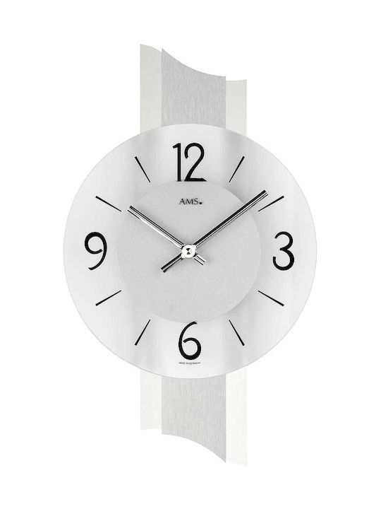 AMS Wall Clock Transparent