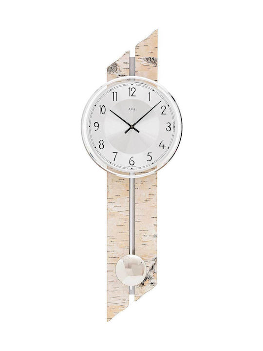 AMS Wanduhr Gray