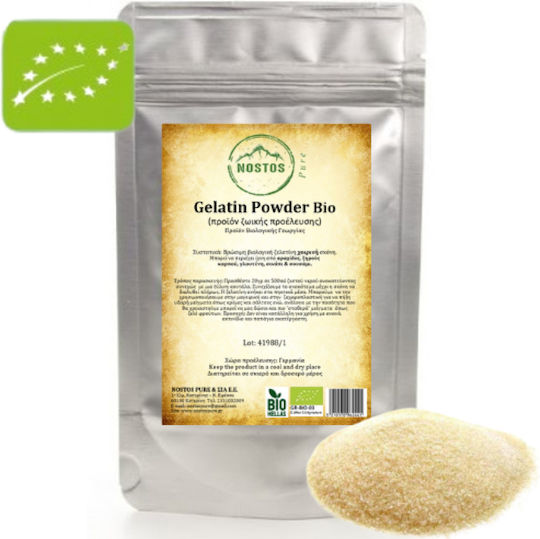 Nostos Pure Βιολογική Ζελατίνη σε Σκόνη 1000gr