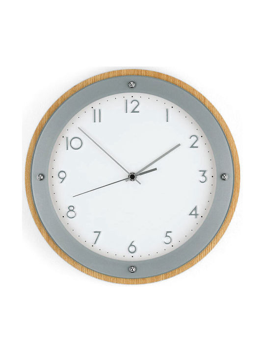 AMS Wall Clock White