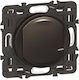 Legrand Celiane Dimmer Switch Without Frame Rotary in Gray Color
