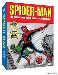 Spider-man 100 Collectible Postcards Marvel Entertainment Postcard Book Or Pack