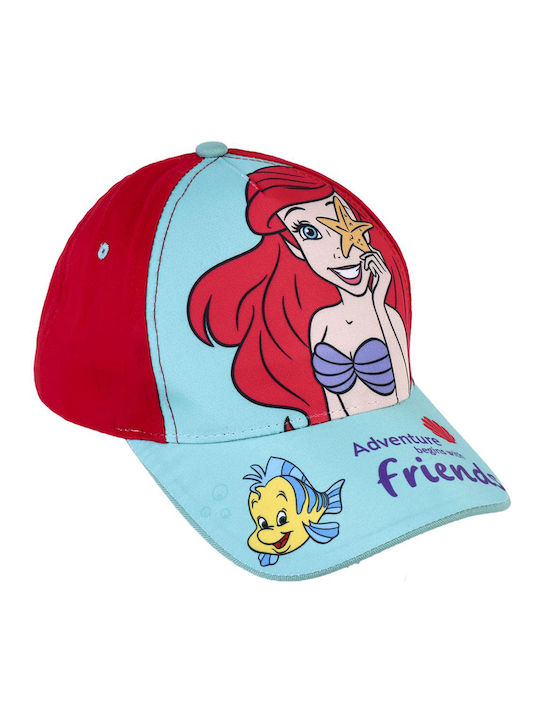 Cerda Kids' Hat Jockey Fabric Princess Red